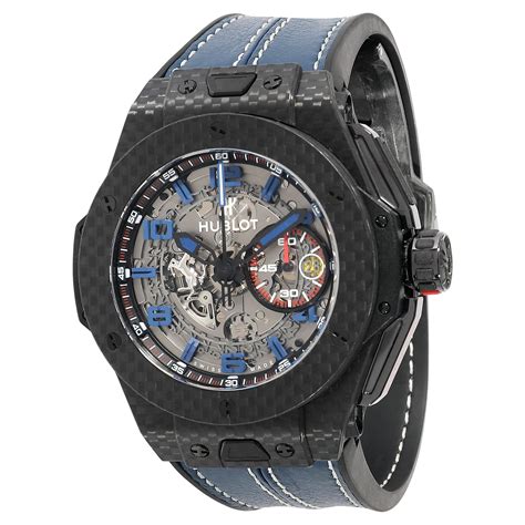 blue carbon fiber hublot|Shop Hublot Watches .